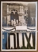 Fotografia mussolini udine usato  Italia