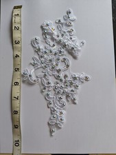 White crystal rhinestone for sale  SALTBURN-BY-THE-SEA