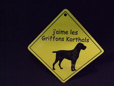 Pancarte aime griffons d'occasion  Troyes