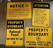 Vintage forest service for sale  Redding