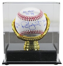 Bola de beisebol Brewers Robin Yount "6x Stat" autêntica assinada Oml com estojo BAS Wit 2 comprar usado  Enviando para Brazil
