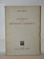Romano frammenti dizionario usato  Italia