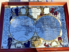 Rare framed mappe for sale  Las Vegas