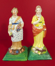 Antico staffordshire pearlware usato  Spedire a Italy