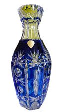 Vaso cristallo blue usato  Milano