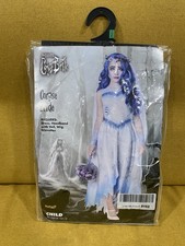 Fantasia de noiva Spirit Halloween Emily cadáver meninas grande 12-14 vestido peruca véu comprar usado  Enviando para Brazil
