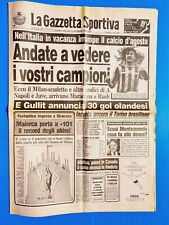 Gazzetta dello sport usato  Italia