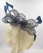 Navy looped headband for sale  DERBY