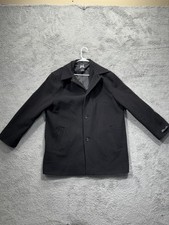 Vestido preto masculino G3 Apparel importado tamanho XL cashmere sobre casaco , usado comprar usado  Enviando para Brazil