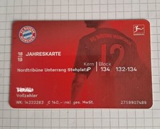 Alte dauerkarte bayern gebraucht kaufen  München