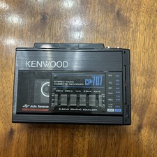 Walkman cassete Kenwood CP-707 muito raro equalizador de 5 bandas para peças comprar usado Walkman cassete Kenwood CP-707 muito raro equalizador de 5 bandas para peças comprar usado  Enviando para Brazil