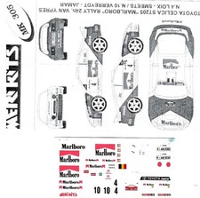 Decal toyota celica usato  Varese