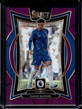 2024-25 Select Premier League Jadon Sancho Terrace Fioletowy #/140 na sprzedaż  Wysyłka do Poland
