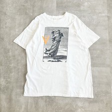Camiseta 90S Voice Farm Oblonga Feita Rhonda EUA Banda Branca Estampa Artística / Vintage comprar usado  Enviando para Brazil