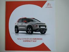 Folheto de veículo utilitário esportivo Citroen C3 Aircross Air Cross compacto SUV 2017 comprar usado  Enviando para Brazil