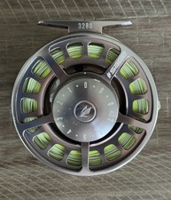 Usado, Carretel de mosca Sage 3280 7/8 wt com nova linha Rio Fly (não Ross, Orvis, Galvan)  comprar usado  Enviando para Brazil