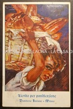 Cartolina pubblicitaria lievit usato  Italia