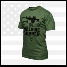 Camiseta de combate militar metralhadora infantaria grunt assalto tático comprar usado  Enviando para Brazil