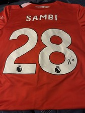 Sambi lokonga signed for sale  NORTHAMPTON