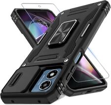 Capa telefone à prova de choque e protetor de tela anel ARMOUR para Motorola Moto G05/E15 comprar usado  Enviando para Brazil