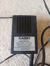 Casio adaptor model for sale  WELLINGBOROUGH