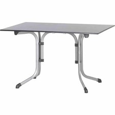 SIEGER 3160-50 Stół składany bulwarowy vivodur, rama grafitowa 120x80 cm ze st... na sprzedaż  Wysyłka do Poland