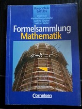 Formelsammlung mathematik haup gebraucht kaufen  Vorbach