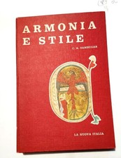 Libro armonia stile usato  Italia