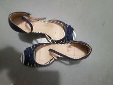 Sandales bleu marine d'occasion  Villeparisis
