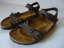 Sandales birkenstock marron d'occasion  France