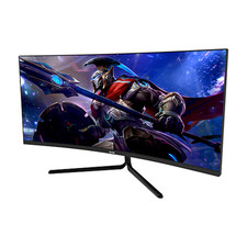 Monitor para jogos curvo LED 144Hz 3440x1440 1ms DP HDMI GNV34DBE2 Viotek 34" comprar usado  Enviando para Brazil