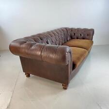 Vintage brown leather for sale  LEWES