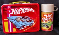 Lancheira e garrafa térmica vintage Hot Wheels - Mattel Toy Co. (1969) C-8.5 Incrível!, usado comprar usado  Enviando para Brazil