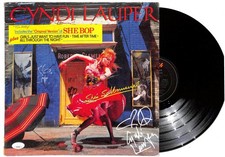 Cyndi lauper autographed for sale  Houston