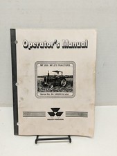 Massey Ferguson MF 265 e 275 Tratores Manual do Operador Ser# 9A 349200 e posterior comprar usado  Enviando para Brazil