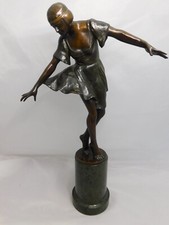 Bronze tänzerin alfred gebraucht kaufen  Hamburg