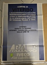 Manifesto viterbo italia usato  Viterbo