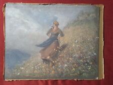 Quadro antico. pastello usato  Napoli