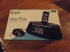 Rádio despertador duplo ILuv Vibe Plus para seu iPhone ou iPod -Alarme cama shaker comprar usado  Enviando para Brazil