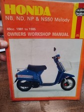 Honda haynes workshop for sale  SWINDON