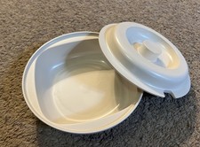 Microondas e forno vintage Tupperware Ultra 21 20 oz prato #1547 com tampa comprar usado  Enviando para Brazil