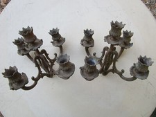 Paire hauts chandeliers d'occasion Paire hauts chandeliers d'occasion  Mollégès