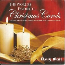 CHRISTMAS CAROLS - WORLDS FAVOURITE - MAIL PROMO MUSIC CD comprar usado  Enviando para Brazil