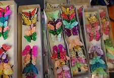 Feather butterflies assorted for sale  STOURBRIDGE