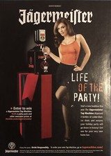 2008 jagermeister print for sale  Oakland