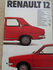 Renault catalogue pub d'occasion Renault catalogue pub d'occasion  Vesoul