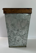 Vtg galvanized planter for sale  Saginaw