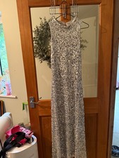 Zara silver sequin for sale  BURY ST. EDMUNDS