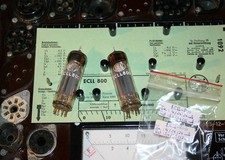 ECLL800, Lorenz / pair vacuum tubes / used, test very good, near matched, usado comprar usado ECLL800, Lorenz / pair vacuum tubes / used, test very good, near matched, usado comprar usado  Enviando para Brazil