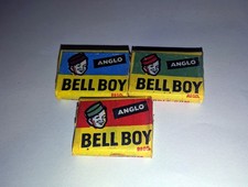 Conjunto de 3 pacotes RAROS fechados 1950/60 Anglo Bell Boy chiclete e embalagens, usado comprar usado  Enviando para Brazil
